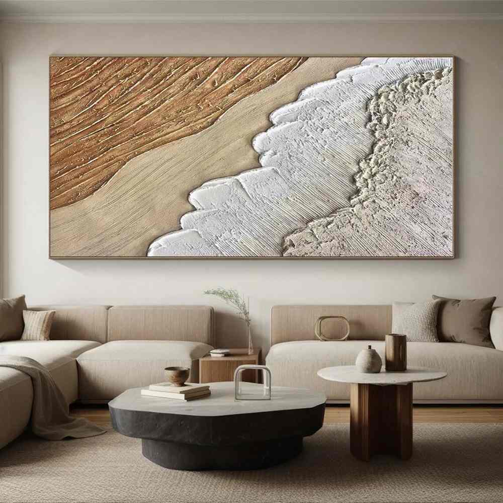 Rustic Architecture Timeless - handmade oil painting for collection